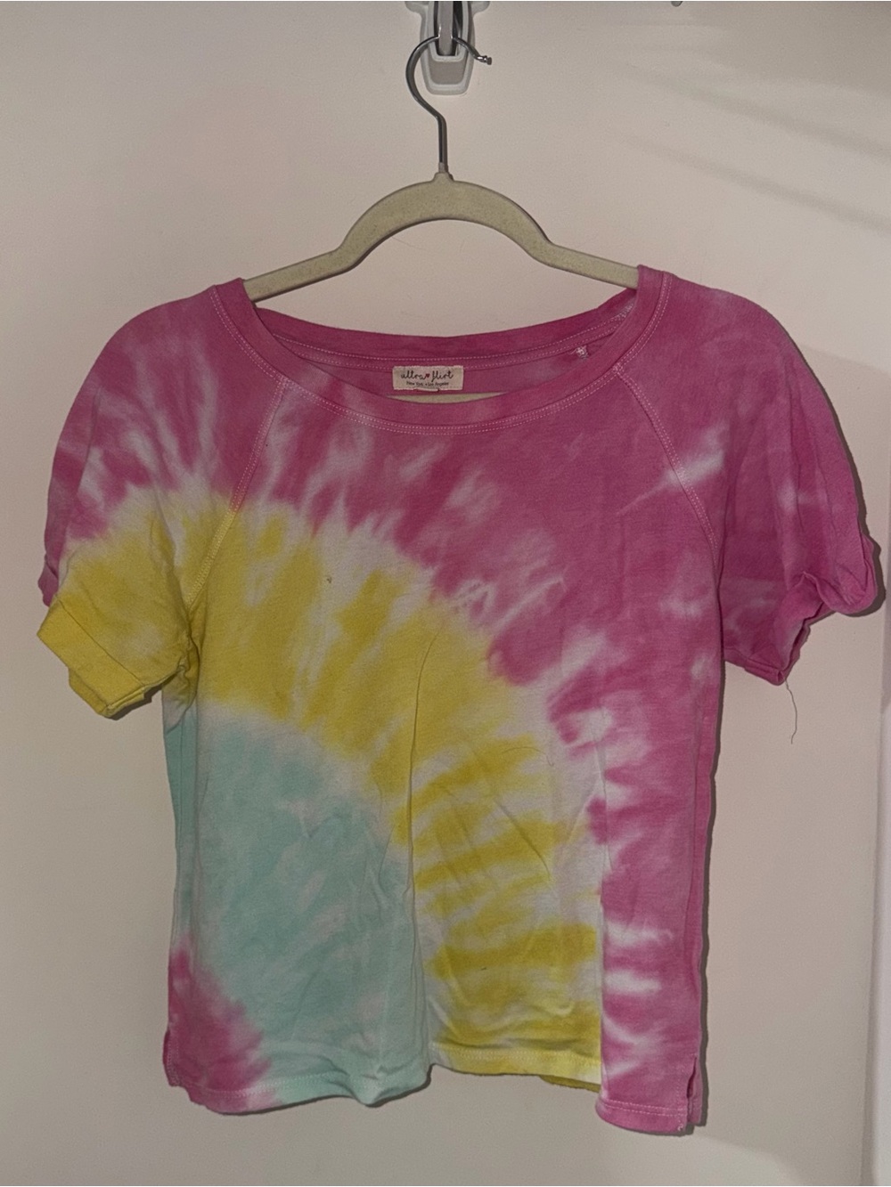 Ultra Flirt Women’s Tie-Dye Short Sleeve Tee